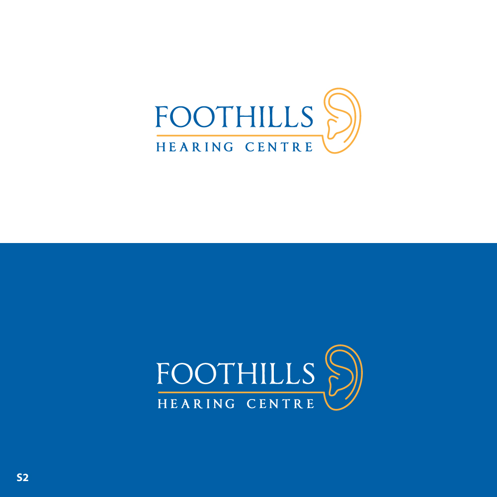 Logo Design by Sujit Banerjee for Foothills Hearing Centre | Design #29944052