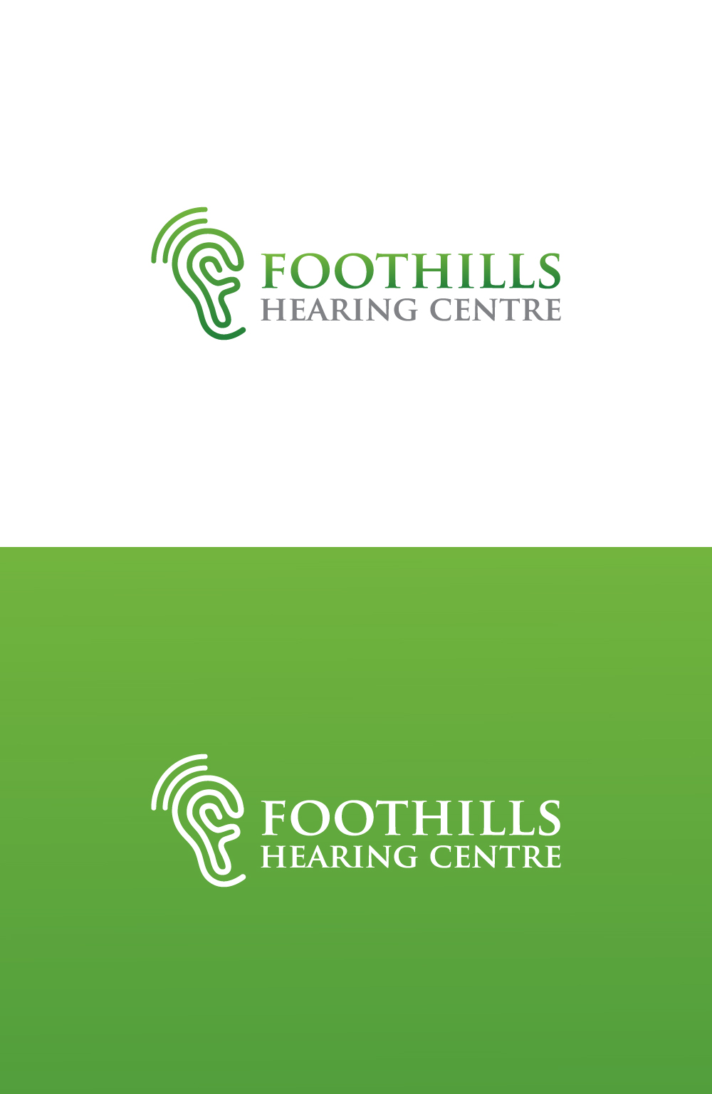 Logo Design by designA78 for Foothills Hearing Centre | Design #29936422