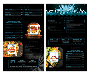 Menu Design by MarkoE for this project | Design: #29995781