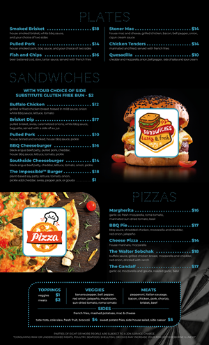 Menu Design by MarkoE for this project | Design: #29995783