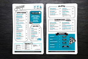 Menu Design by Shayan Shakil