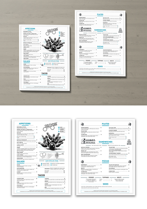 Menu Design by debdesign for this project | Design: #29938334