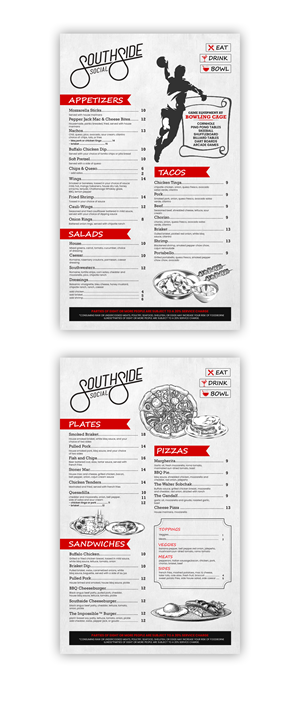 Menu Design by debdesign for this project | Design: #29939362