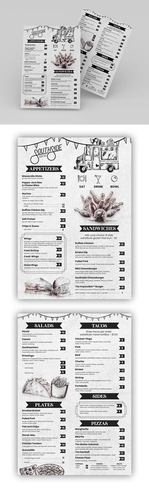 Menu Design by debdesign for this project | Design: #29939673