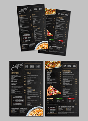 Menu Design by debdesign for this project | Design: #29939856