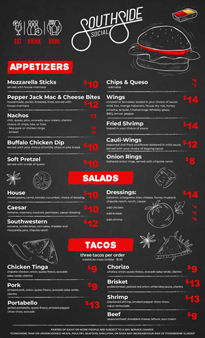 Menu Design by thakurvandy07 for this project | Design: #29960680