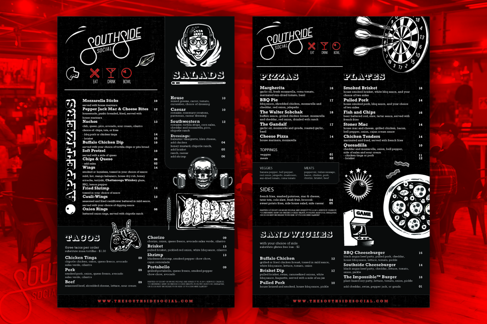Menu Design by Jeewz for this project | Design #29939829