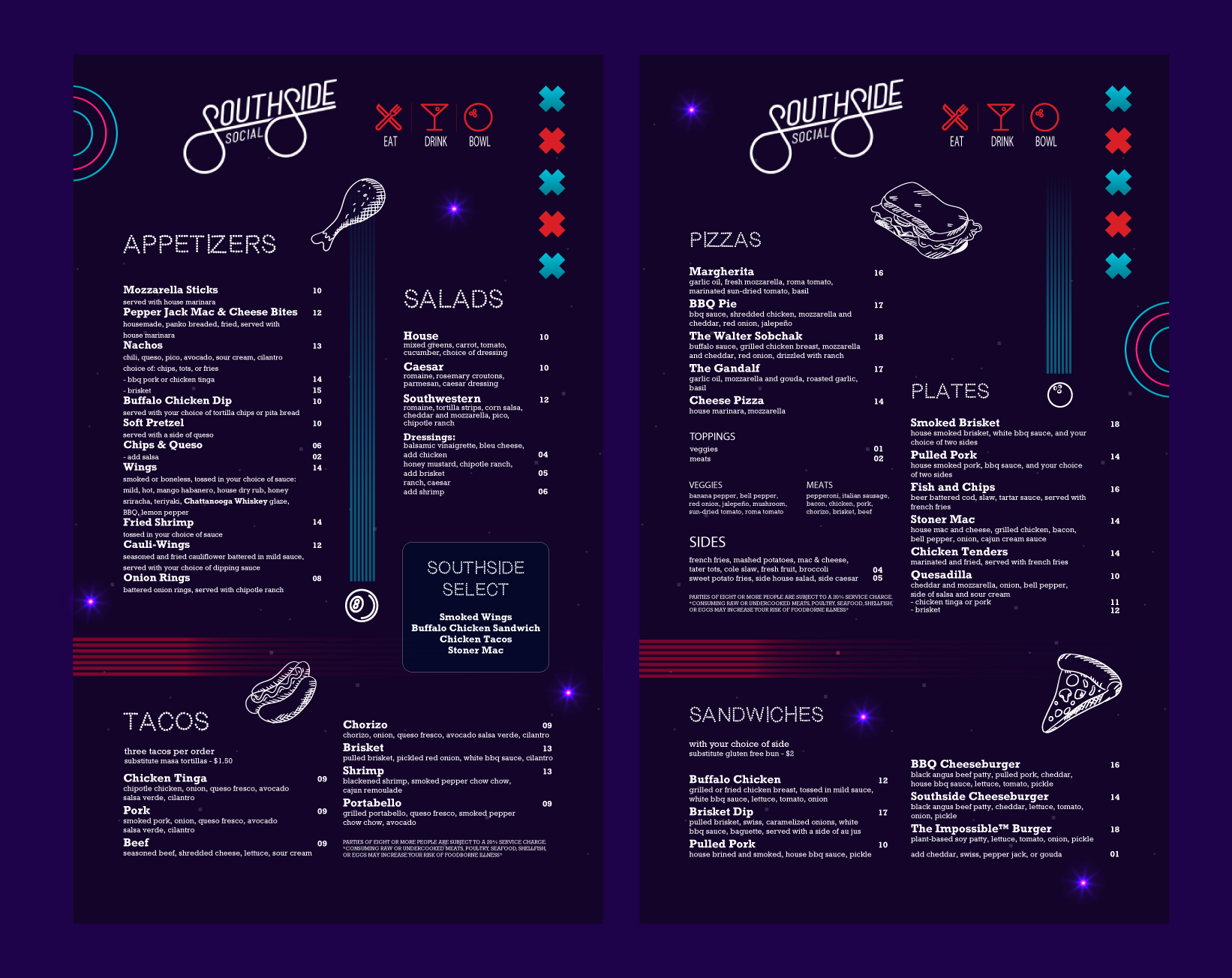 Diseño de Menú por Jeewz para este proyecto | Diseño #29954146