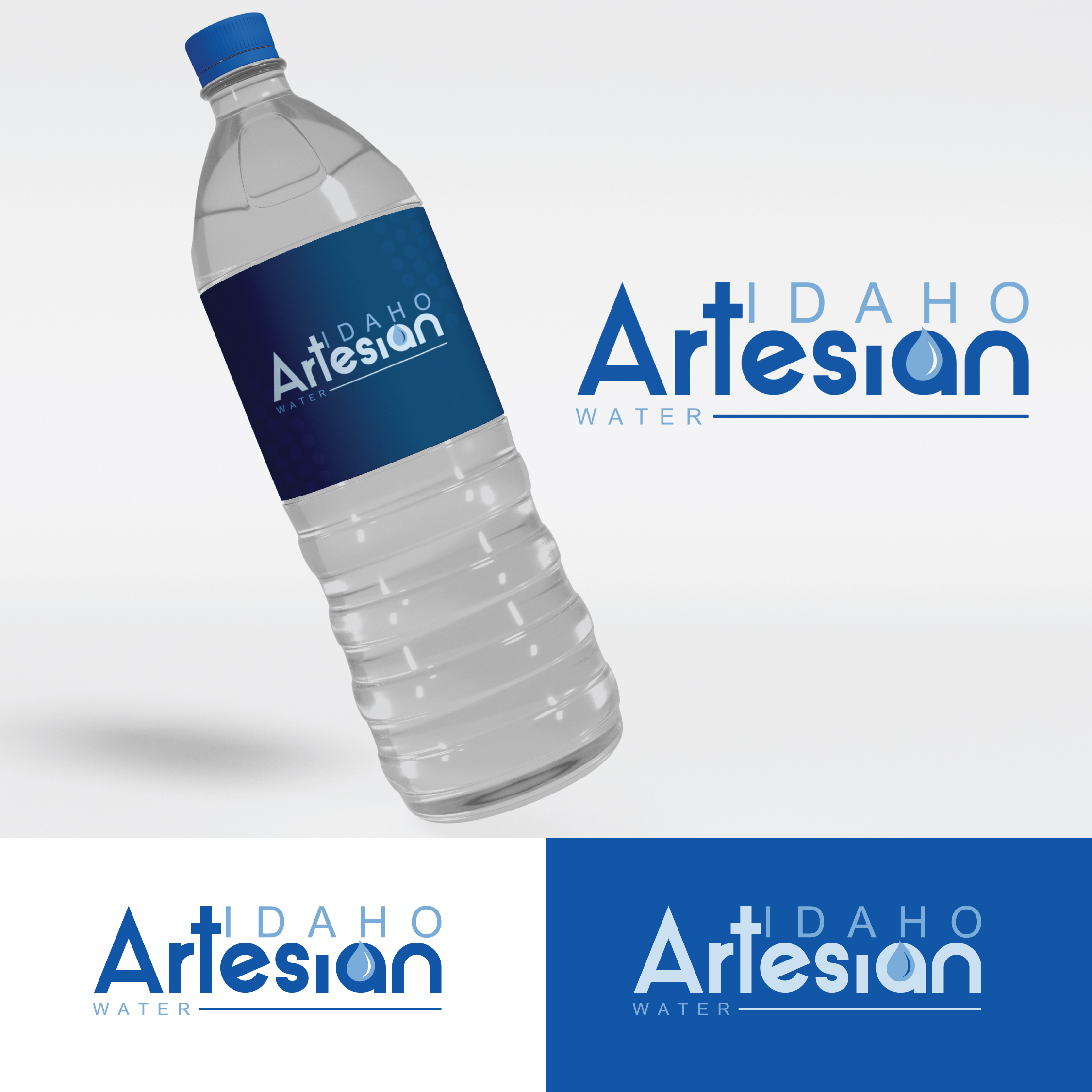 Logo Design by StromDesignHub for Idaho Artesian Water | Design #29939663