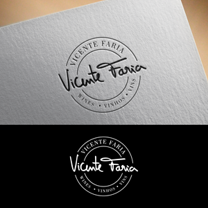 Logo Design by KENGZ for Vicente Faria Vinhos S.A. | Design: #29975937