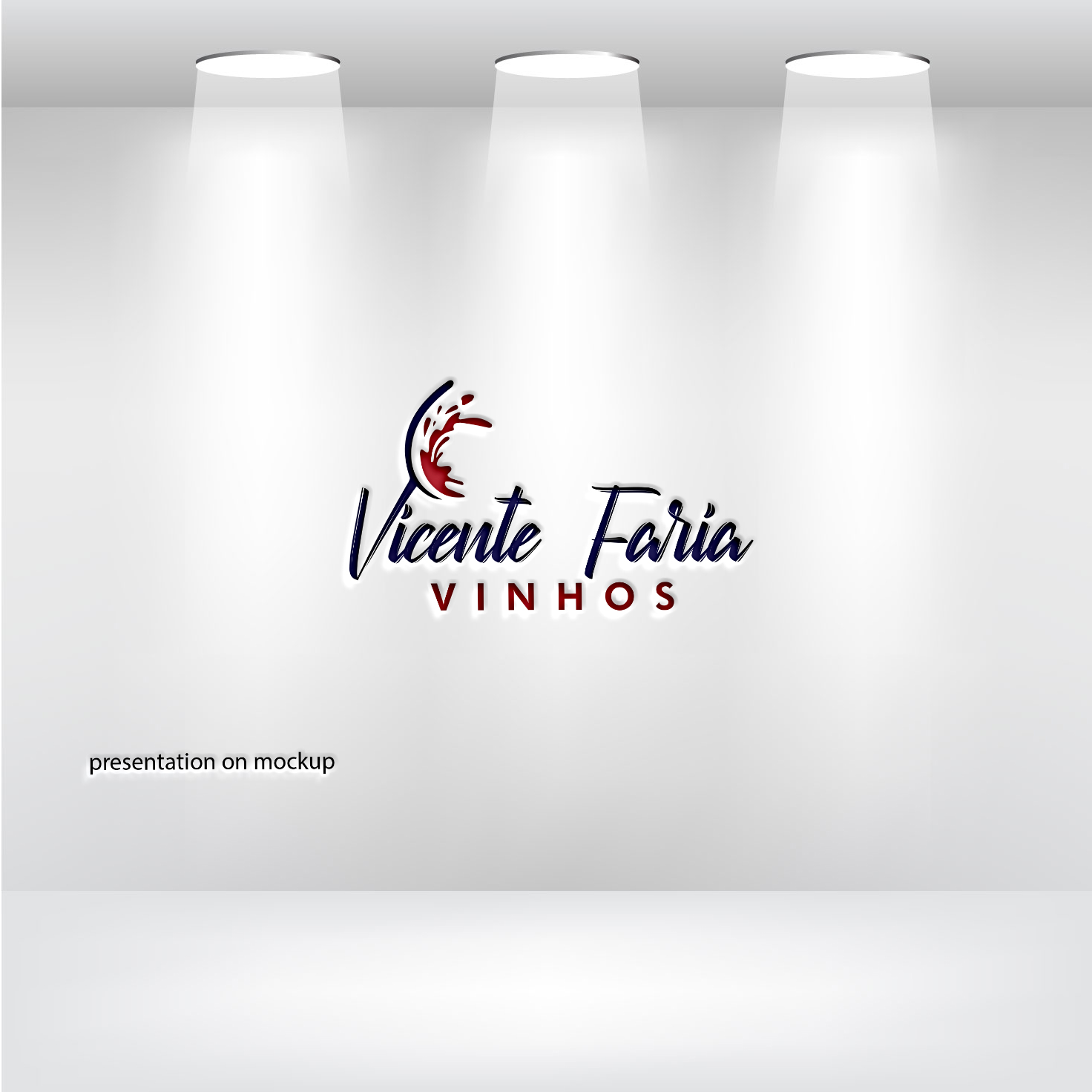 Logo Design by RRR Design for Vicente Faria Vinhos S.A. | Design #29939889