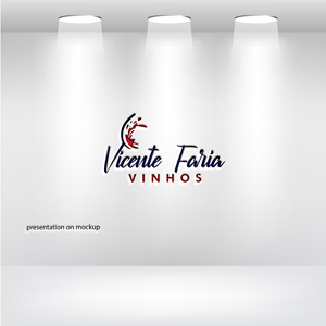 Logo Design by RRR Design for Vicente Faria Vinhos S.A. | Design: #29939889
