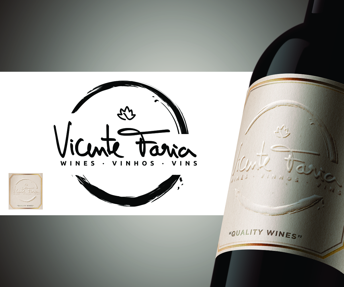 Diseño de Logo por Artch4 para Vicente Faria Vinhos S.A. | Diseño #29956171