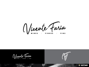 Logo Design by ARTMD for Vicente Faria Vinhos S.A. | Design: #29938681