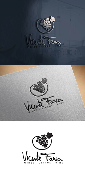 Logo Design by sariaka for Vicente Faria Vinhos S.A. | Design: #29965981