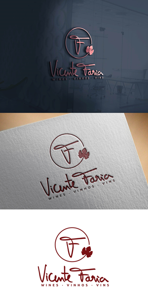 Logo Design by sariaka for Vicente Faria Vinhos S.A. | Design: #29976902