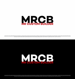 Diseño de Logo por saesean para MR Custom Builder | Diseño: #29941391