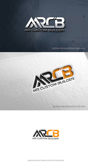 Logo-Design von zebronicgraphic für MR Custom Builder | Design: #29944459