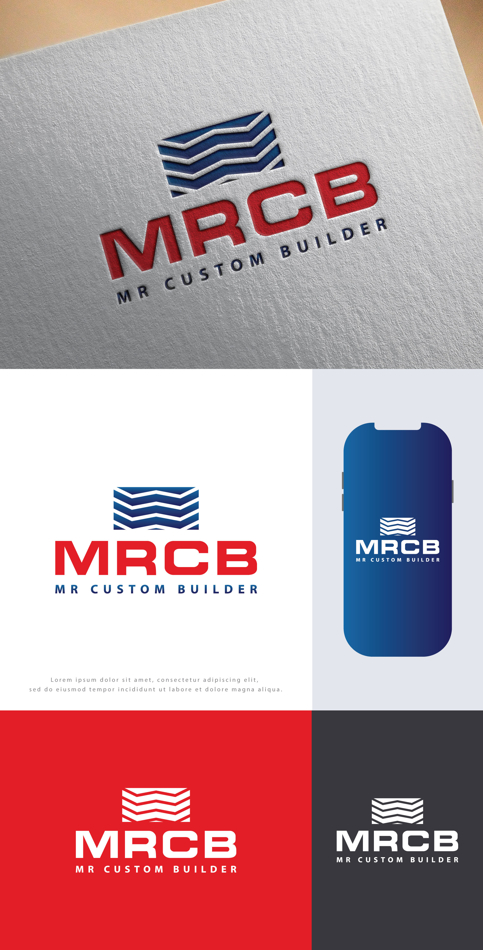 Logo-Design von Mohammad_Rasel für MR Custom Builder | Design #29977401