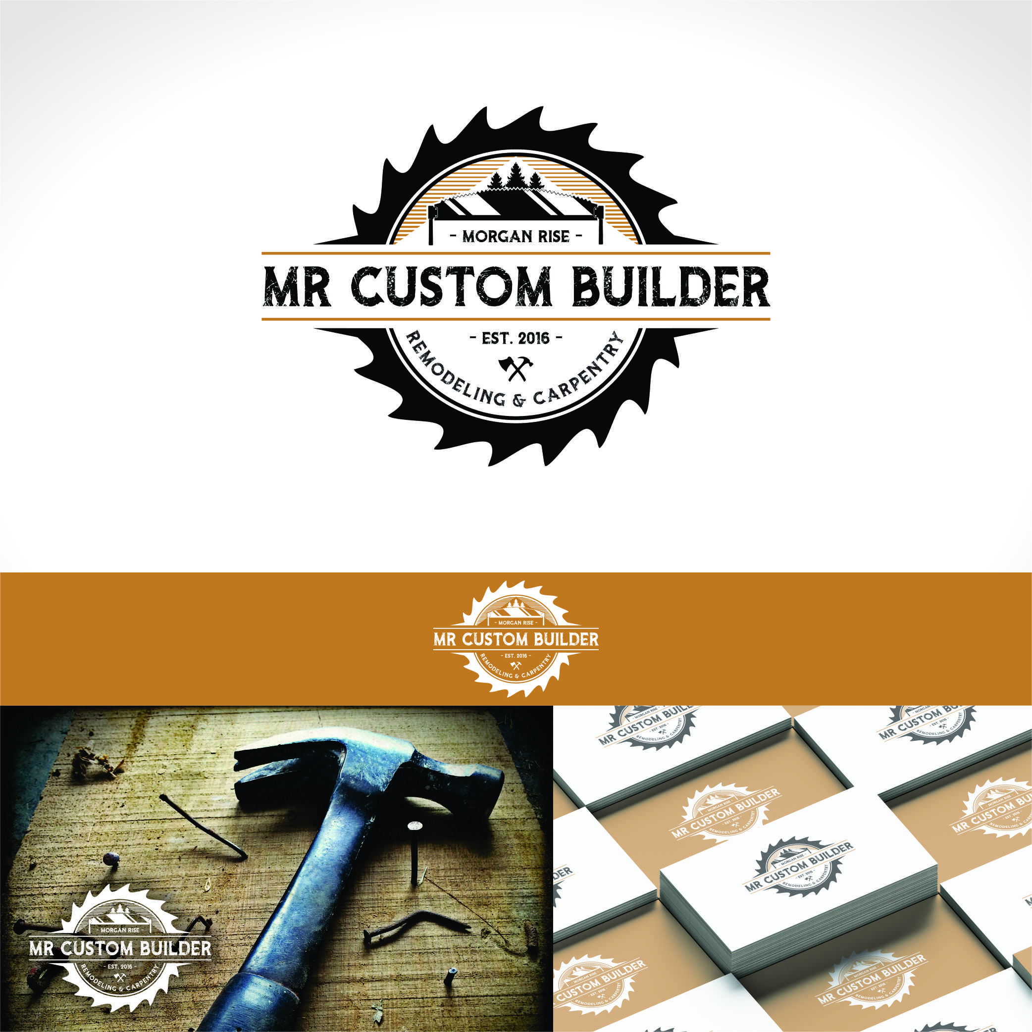 Diseño de Logo por Nicolene Barnard para MR Custom Builder | Diseño #29974753