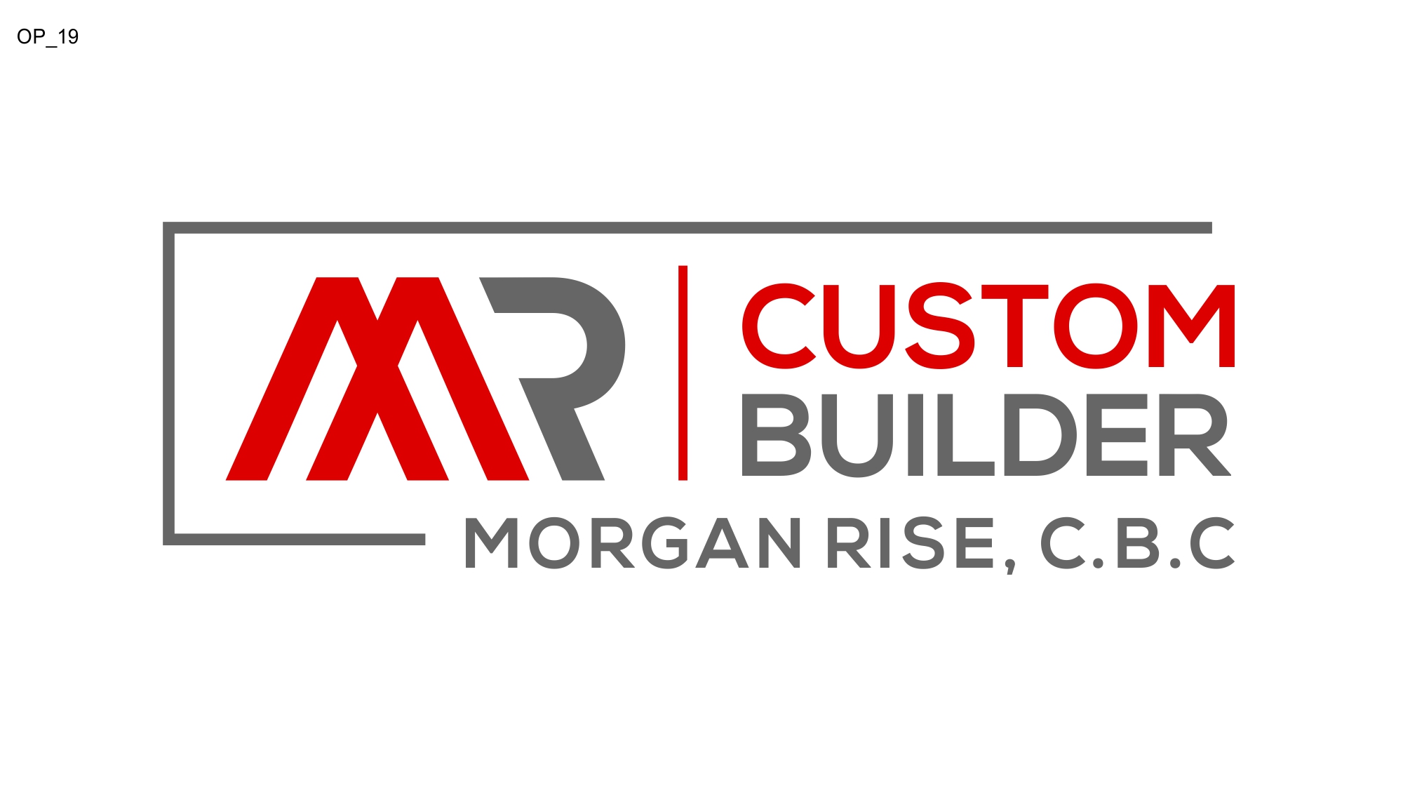 Logo-Design von SigmaStudio für MR Custom Builder | Design: #29988249