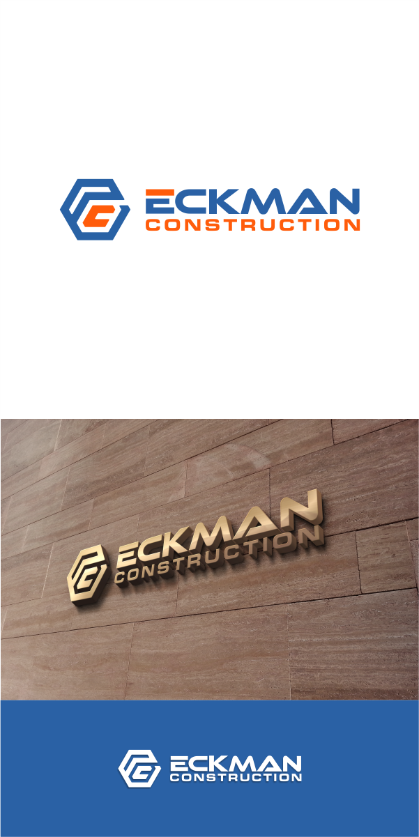 Logo Design by Tubeng for Eckman Construction | Design #29947117