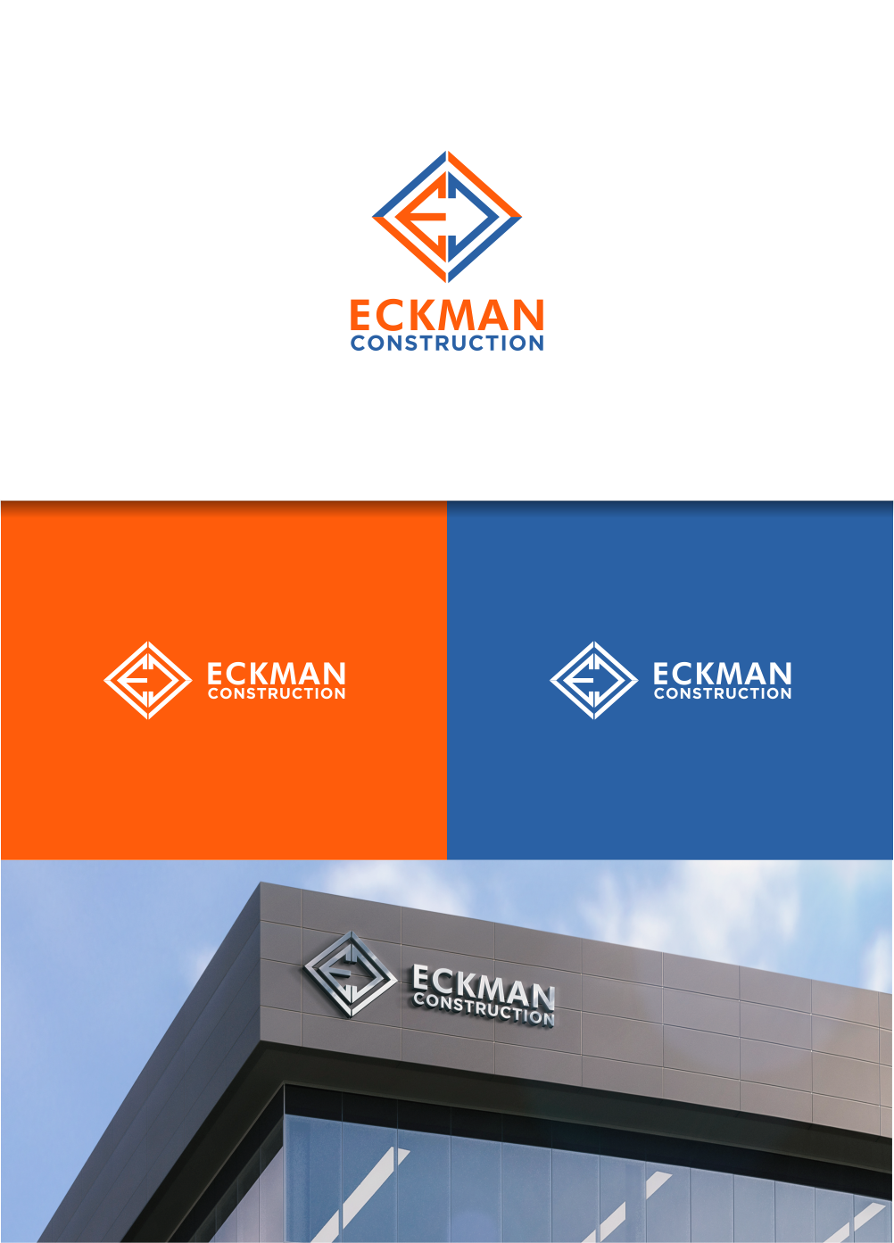 Diseño de Logo por Karidho para Eckman Construction | Diseño #29958535