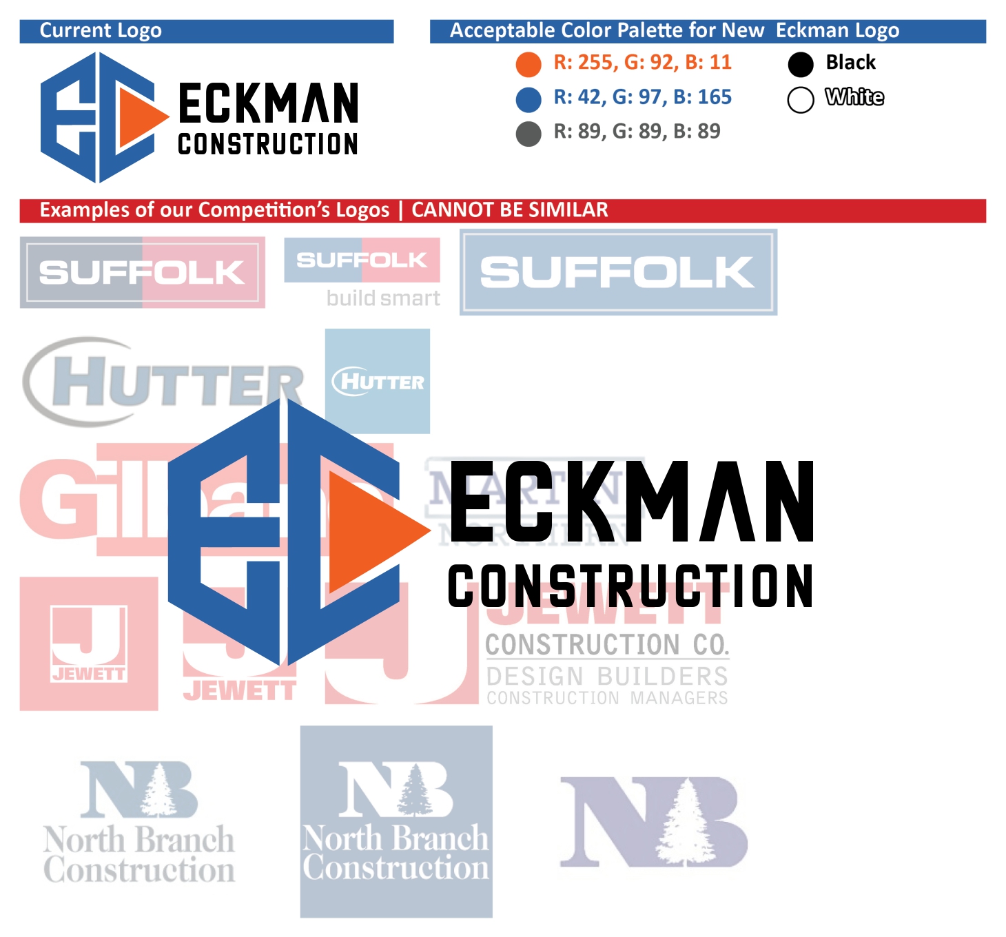 Diseño de Logo por Djawek para Eckman Construction | Diseño #29942953