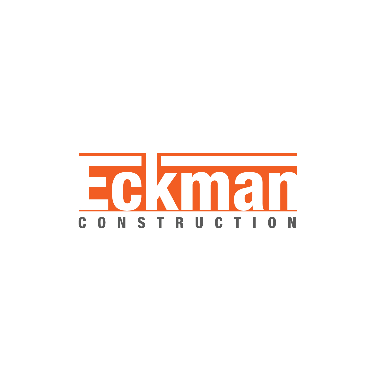 Logo Design by geni for Eckman Construction | Design #29973497