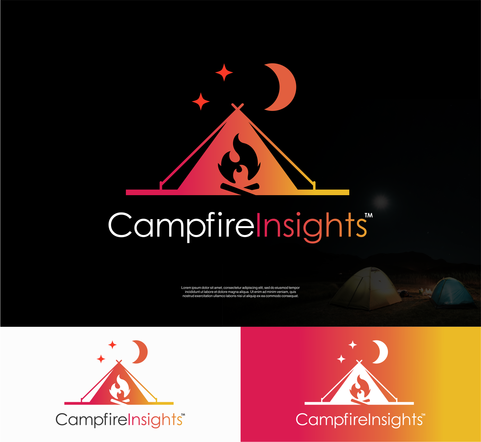 Logo Design by LUTNG. for Campfire Insights | Design #30005172