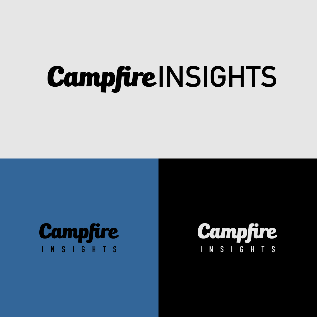 Logo Design by cleverlogo for Campfire Insights | Design #29950003