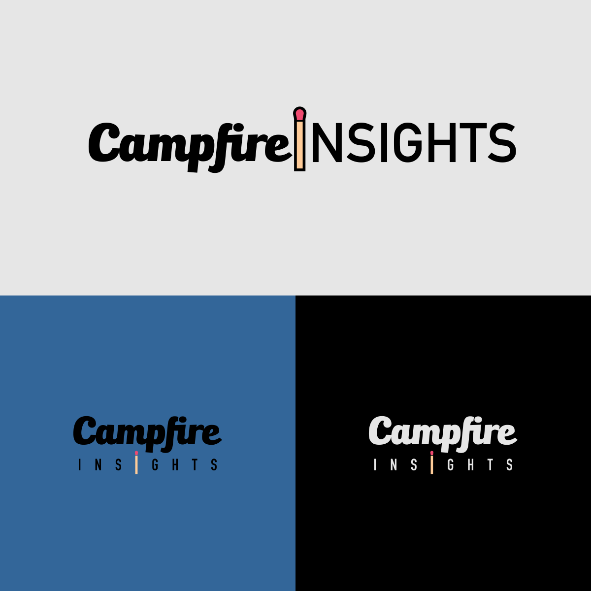Logo Design by cleverlogo for Campfire Insights | Design #30029104