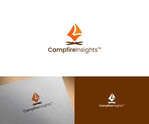Logo Design by Nevore Graphics for Campfire Insights | Design: #29942741