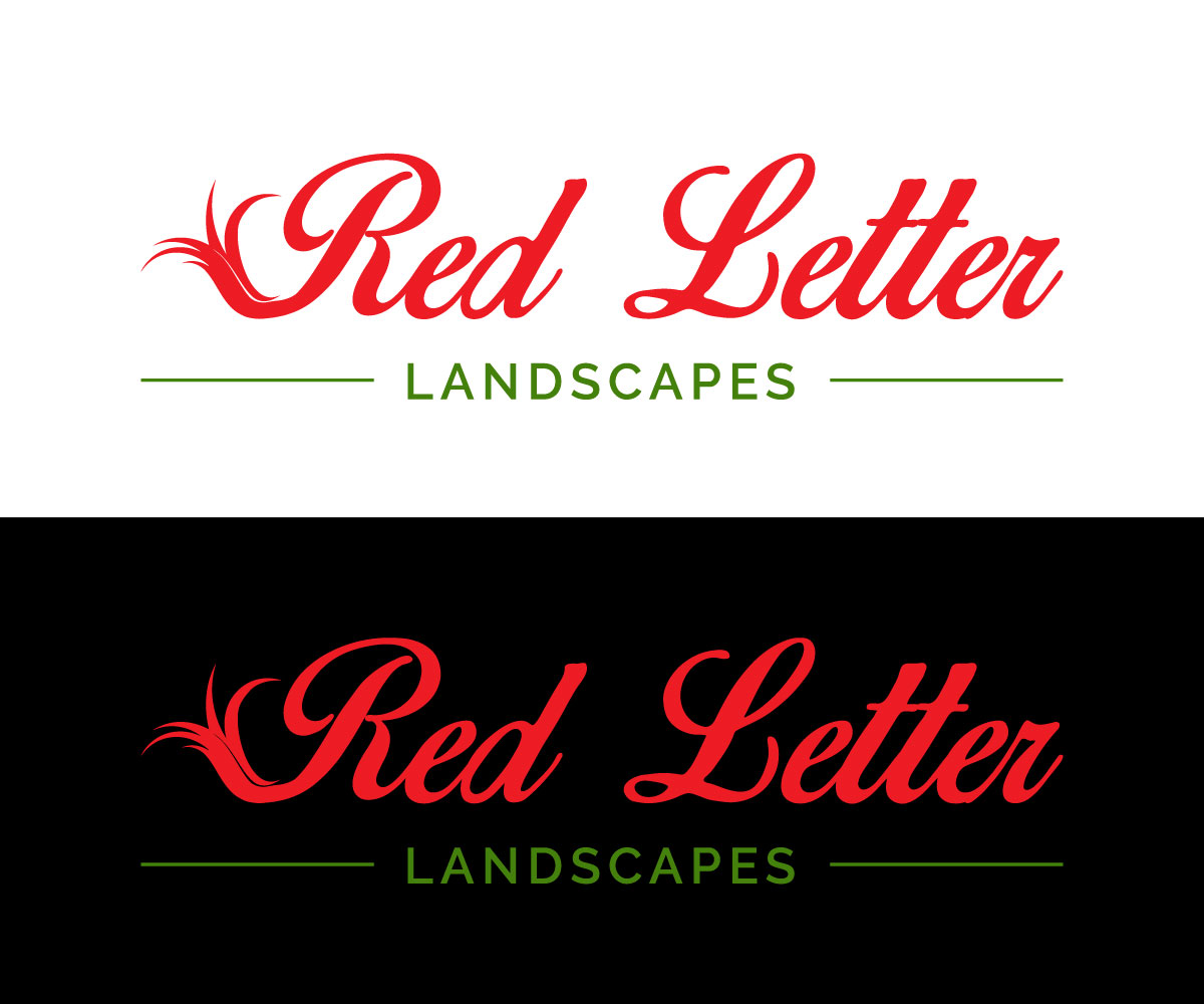 Diseño de Logo por Danial07 para Red Letter Landscapes | Diseño #29947125