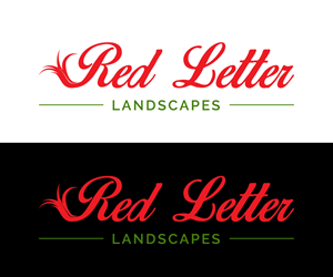 Logo Design by Danial07 for Red Letter Landscapes | Design: #29947125