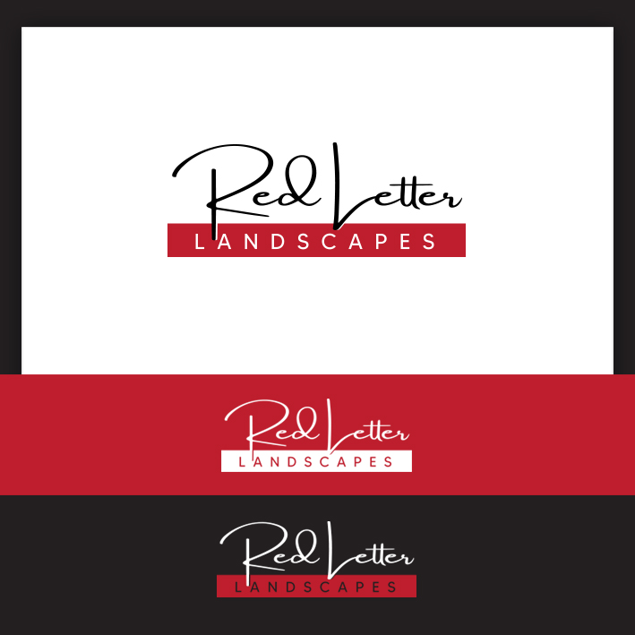 Logo Design by yans23 for Red Letter Landscapes | Design #30071738