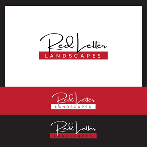 Logo Design by yans23 for Red Letter Landscapes | Design #30071738