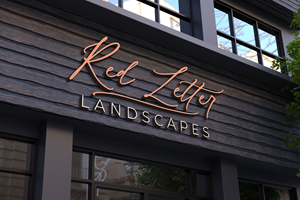 Logo Design by Kavth for Red Letter Landscapes | Design: #29985203