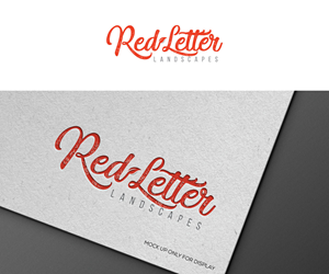 Logo Design by Srk pix!14 for Red Letter Landscapes | Design: #29958623