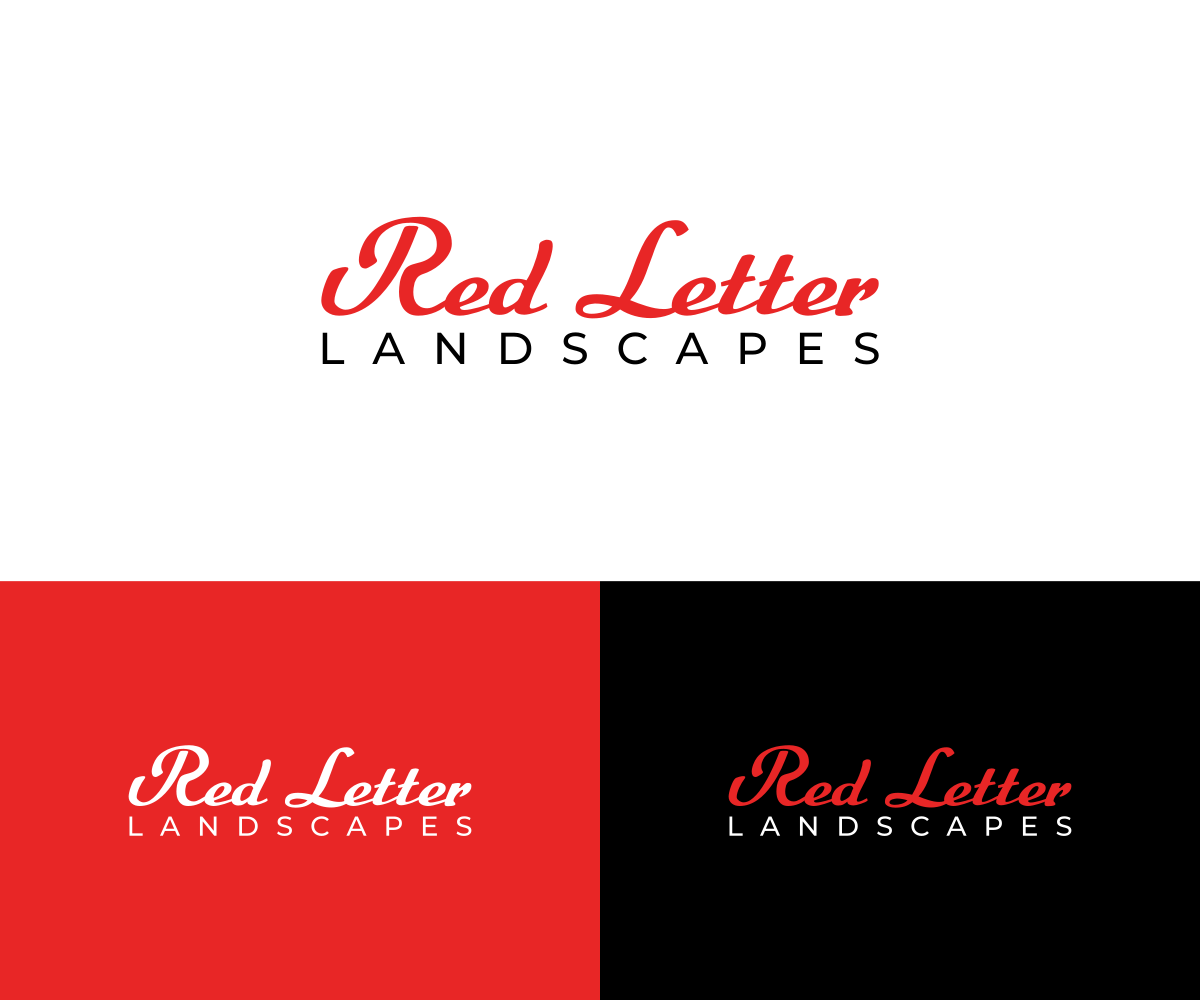Logo Design by a5 for Red Letter Landscapes | Design #30103738