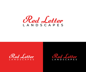 Logo Design by a5 for Red Letter Landscapes | Design: #30103738