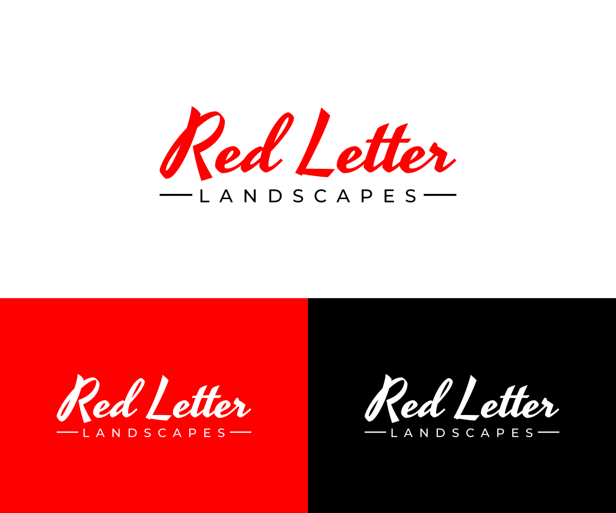 Logo Design by a5 for Red Letter Landscapes | Design #30103740