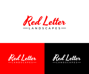 Logo Design by a5 for Red Letter Landscapes | Design: #30103740