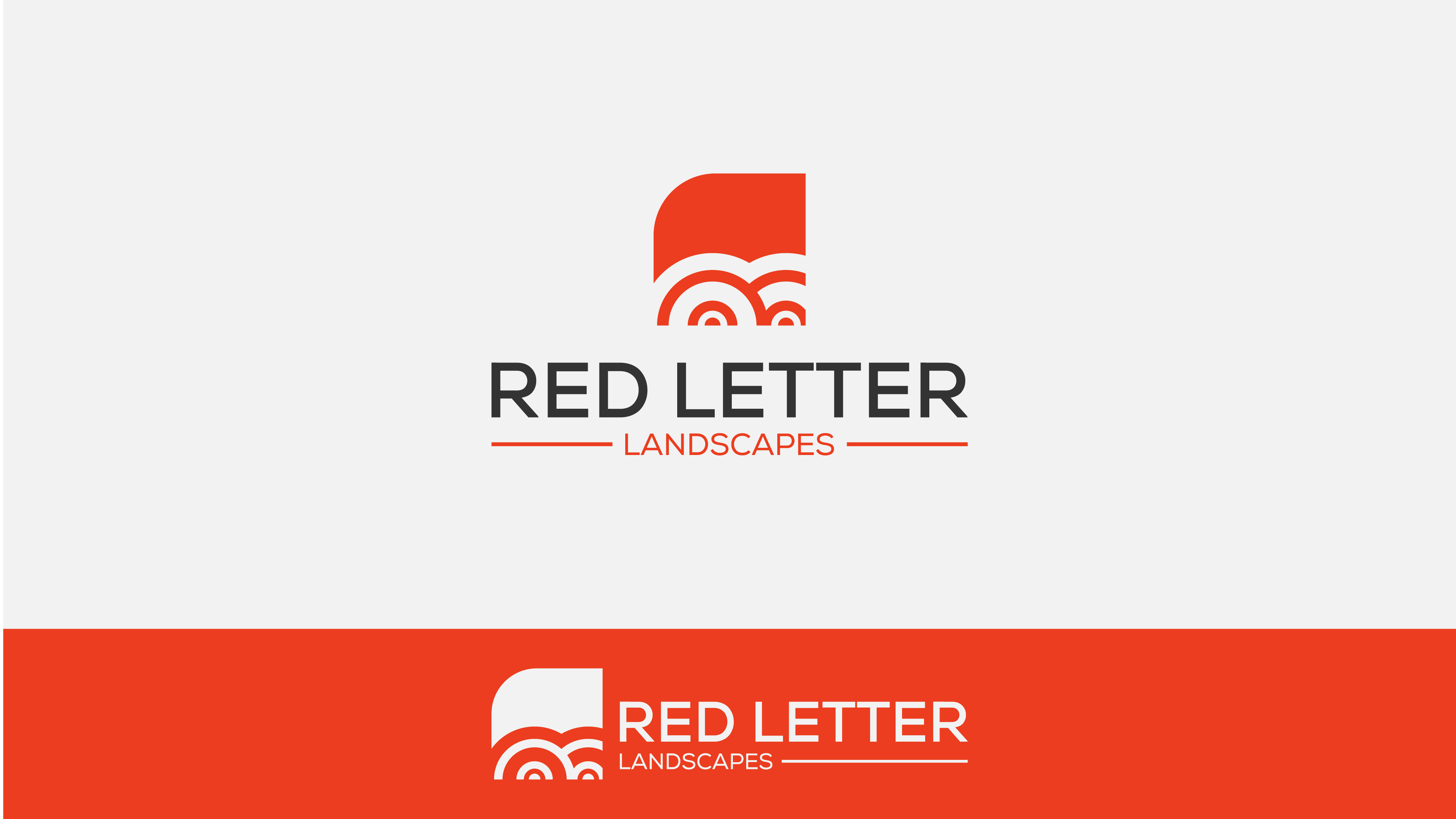 Logo Design by SK. Hossain for Red Letter Landscapes | Design #29965191