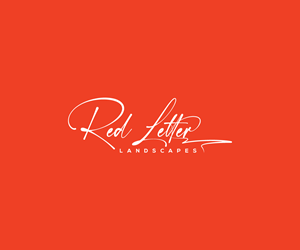 Logo Design by Ben Affleck for Red Letter Landscapes | Design: #30076543