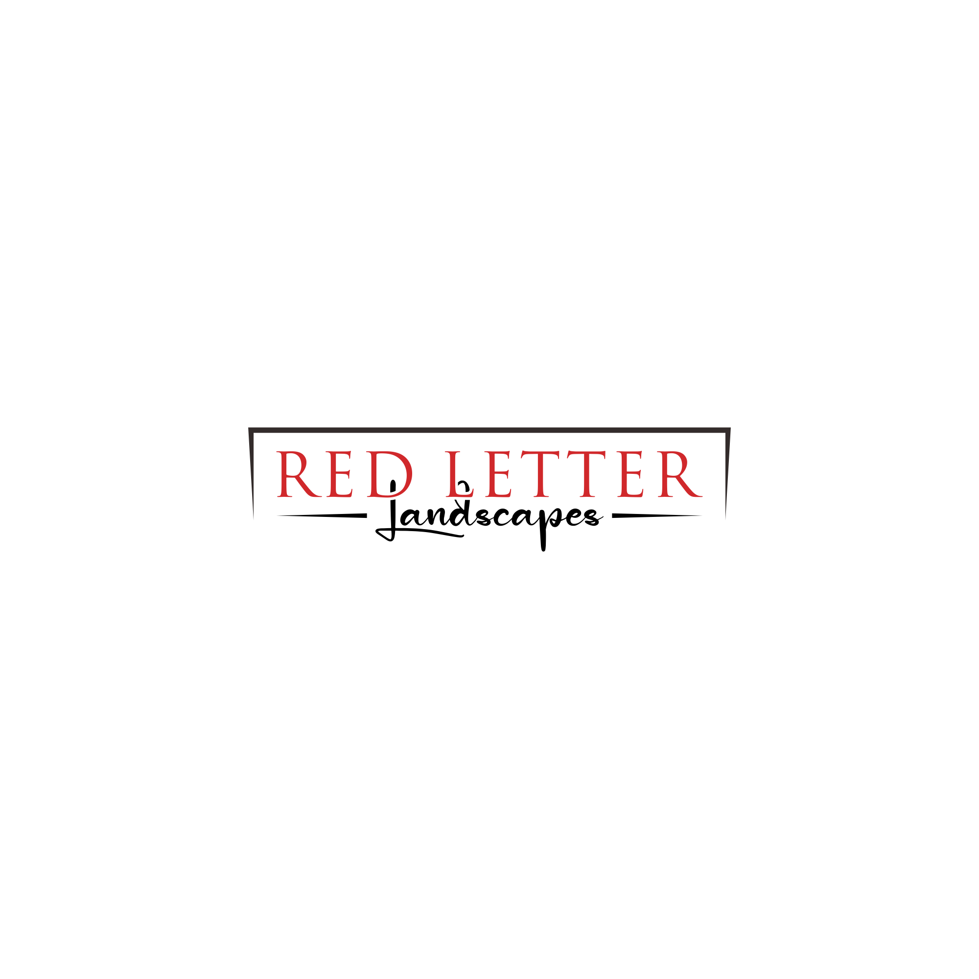Design de Logo par Masio_ pour Red Letter Landscapes | Design #29979551