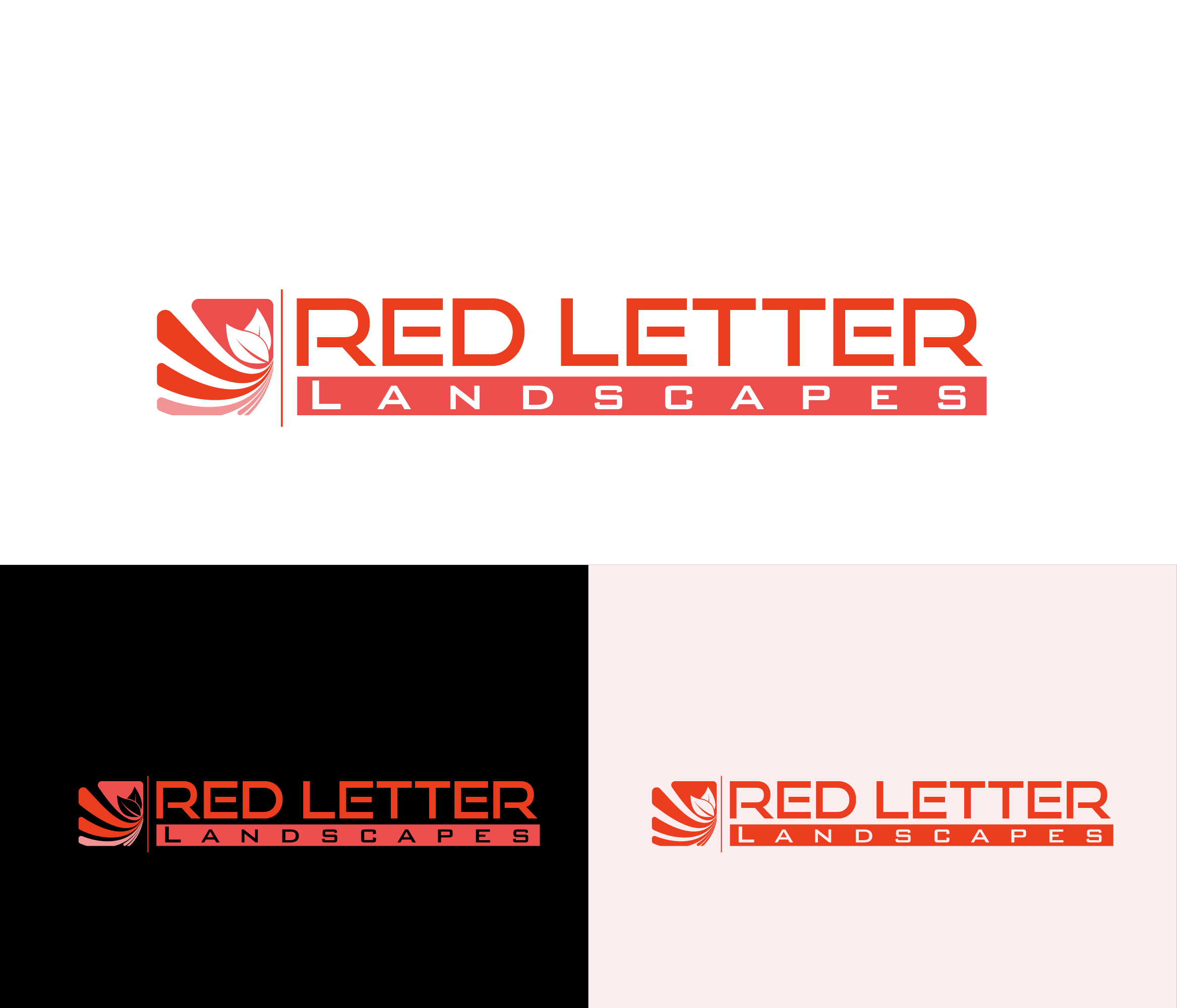 Logo Design by Ndirangu for Red Letter Landscapes | Design #29951353