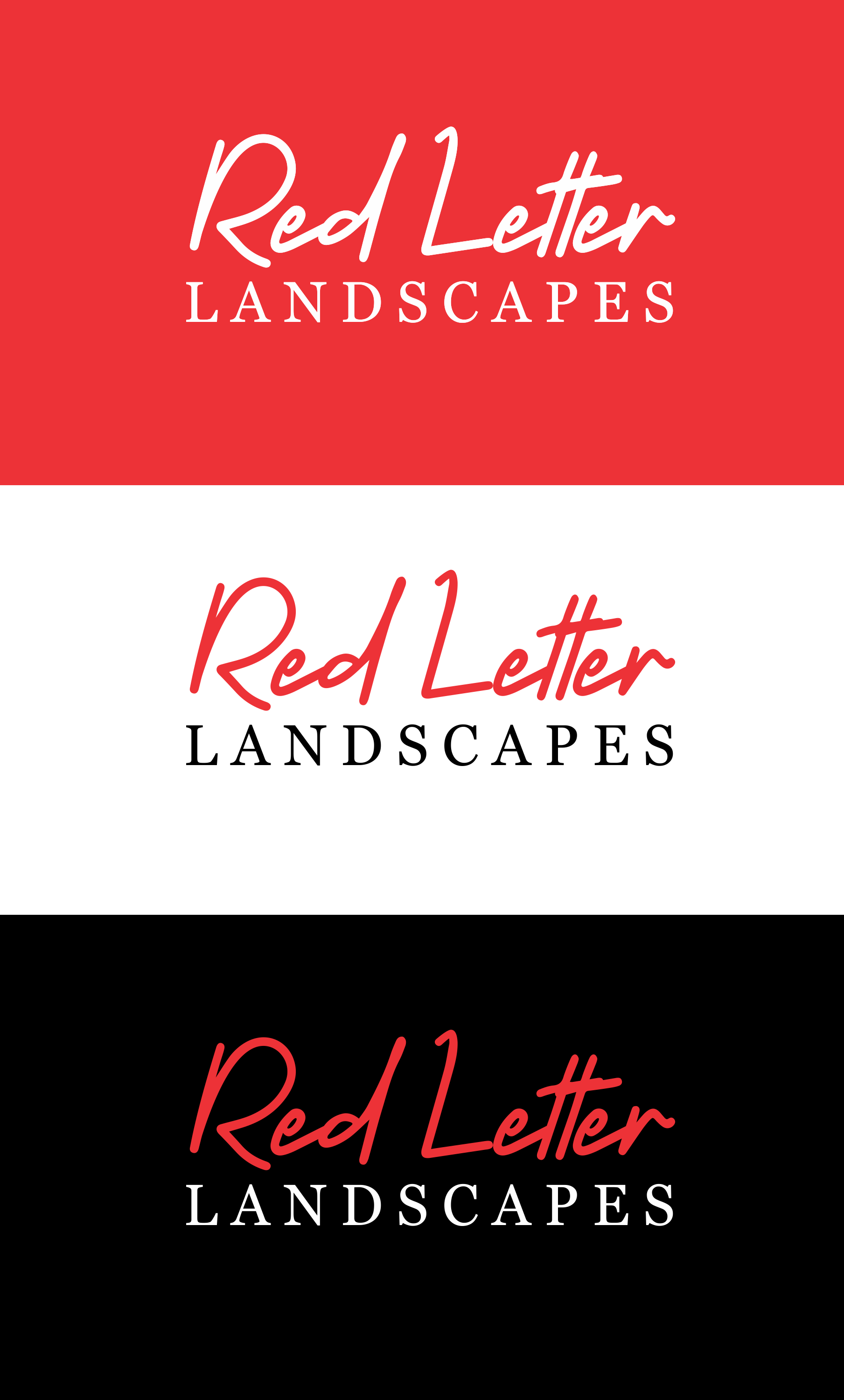 Logo-Design von Maya* für Red Letter Landscapes | Design #30068253