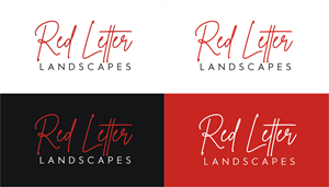 Logo Design by Maya* for Red Letter Landscapes | Design: #30078569