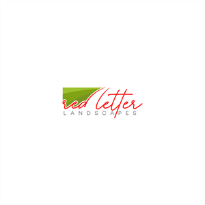 Logo Design by Arham Hidayat for Red Letter Landscapes | Design: #29968121